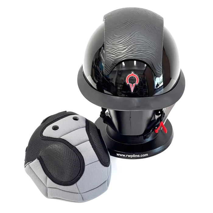 INTERNO DI RICAMBIO GRIGIO PER CASCO